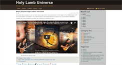 Desktop Screenshot of holylamb.lv
